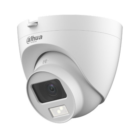DH-HAC-HDW1200CLQN-IL-A. Cámara HDVCI Eyeball Dahua 2MP lente fijo 2.8mm doble iluminación.